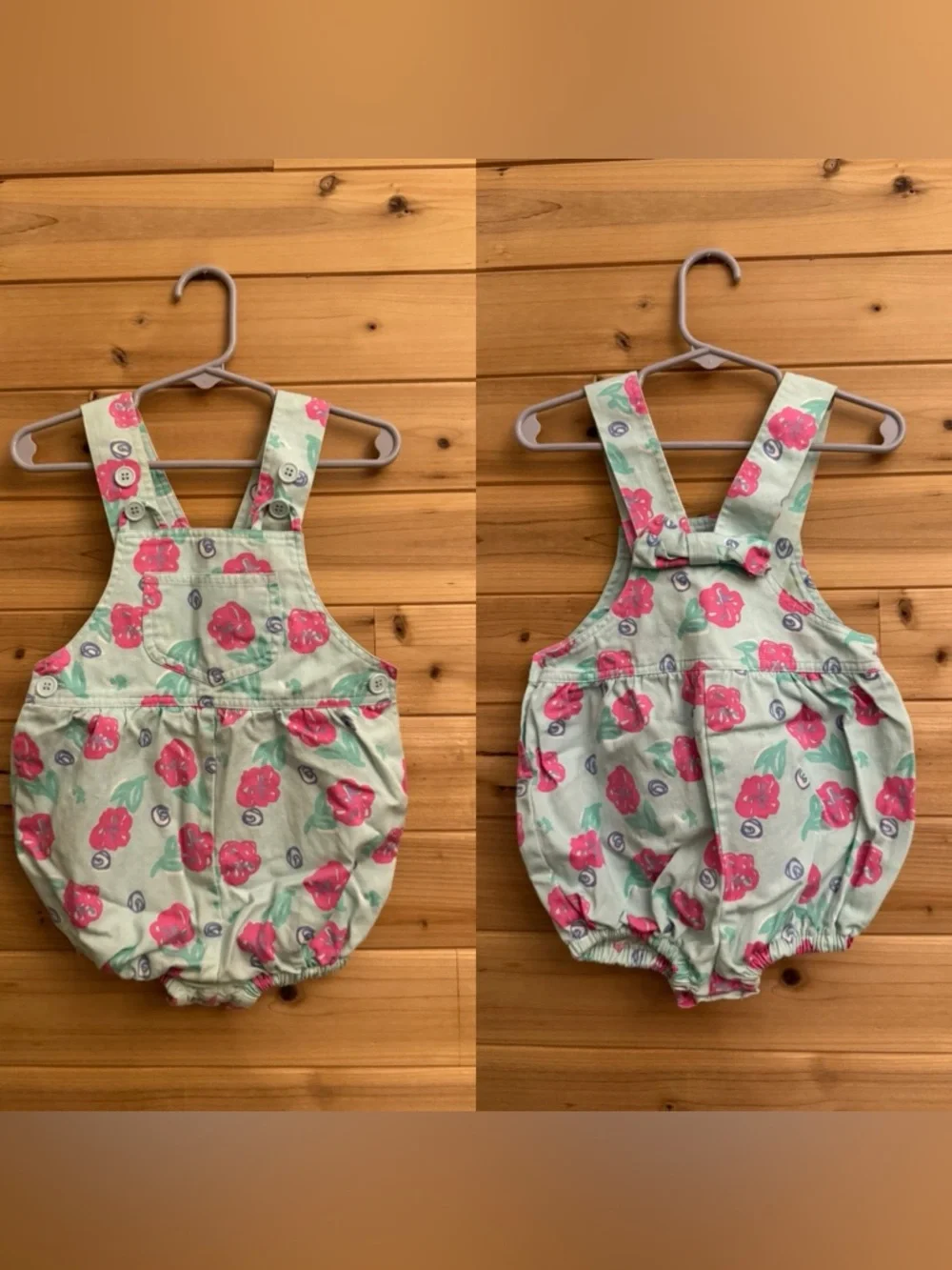 Vintage Bundle 90’s 12-18M Floral Coquette Colorful Romper Bow Frilly Pink